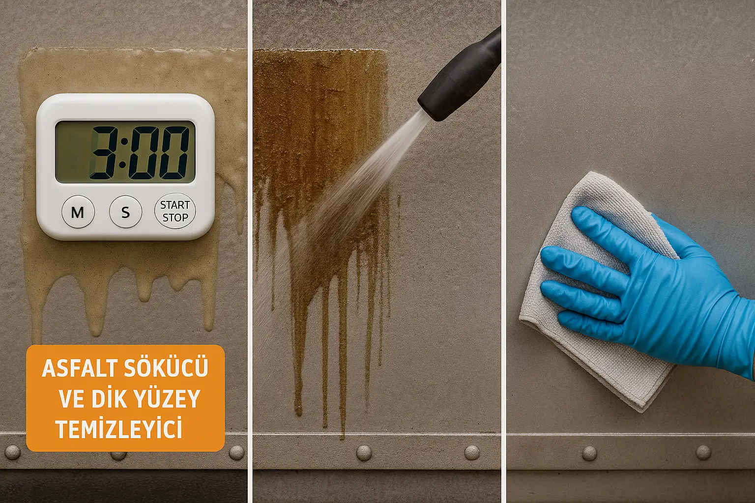 Solvesia uygulama sonrası bekleme ve durulama süreci