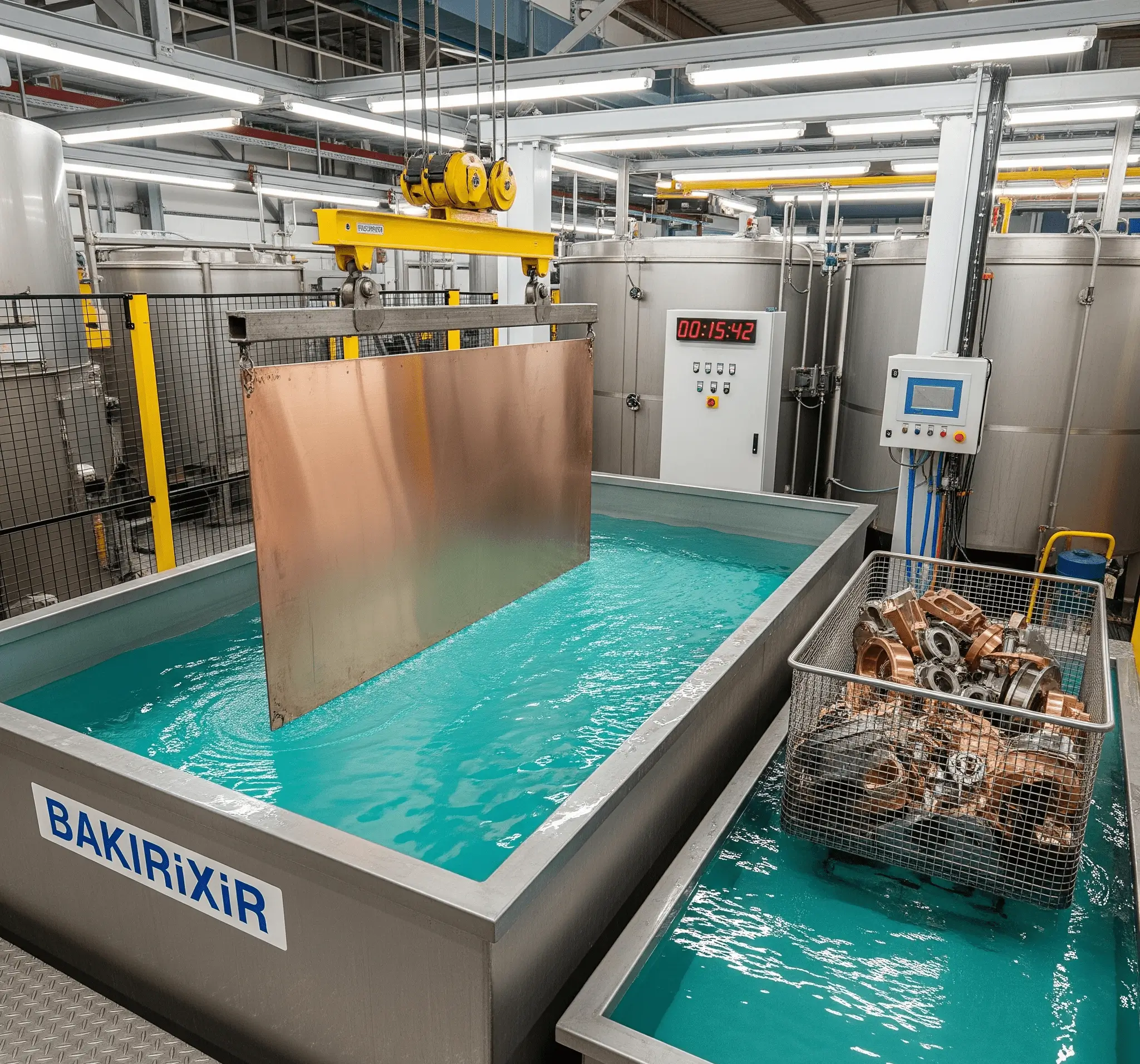 Parçanın BAKIRiXiR dolu tanka daldırılması