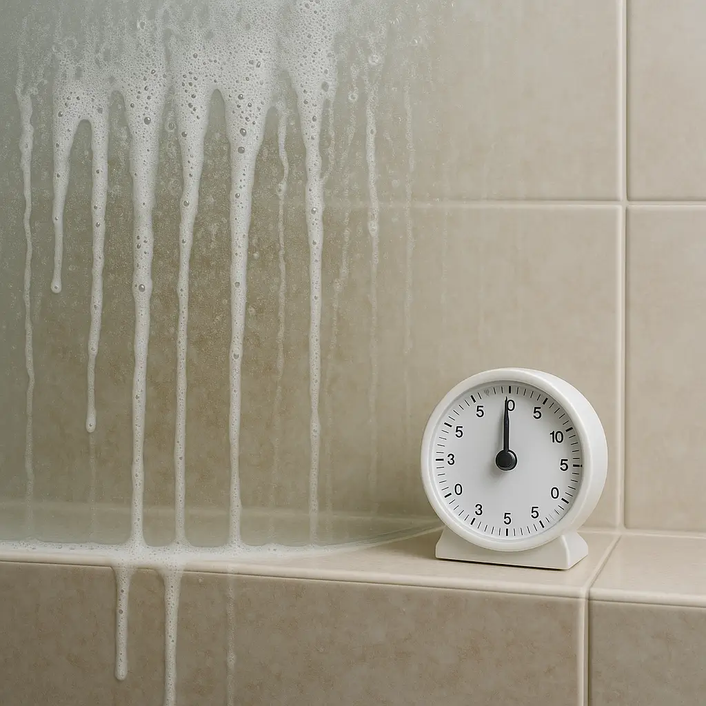 CLEAN SHOWER ürününün etkili olması için bekleme süresi