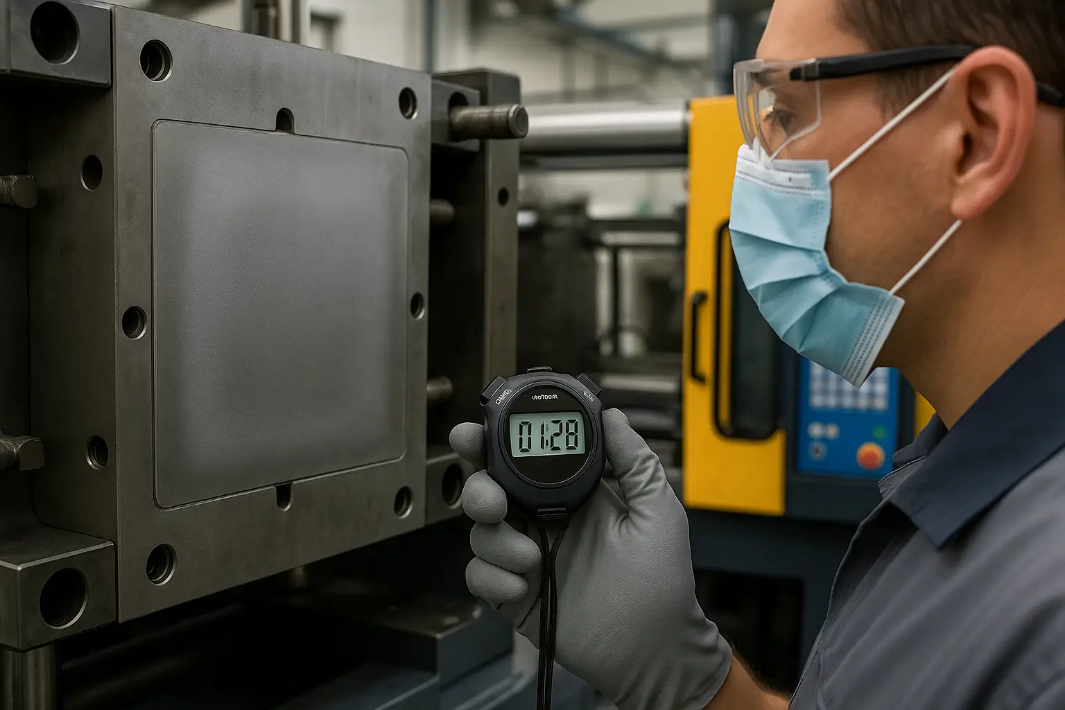 Kalıp ayırıcı sprey uygulandıktan sonra bekleme süresi