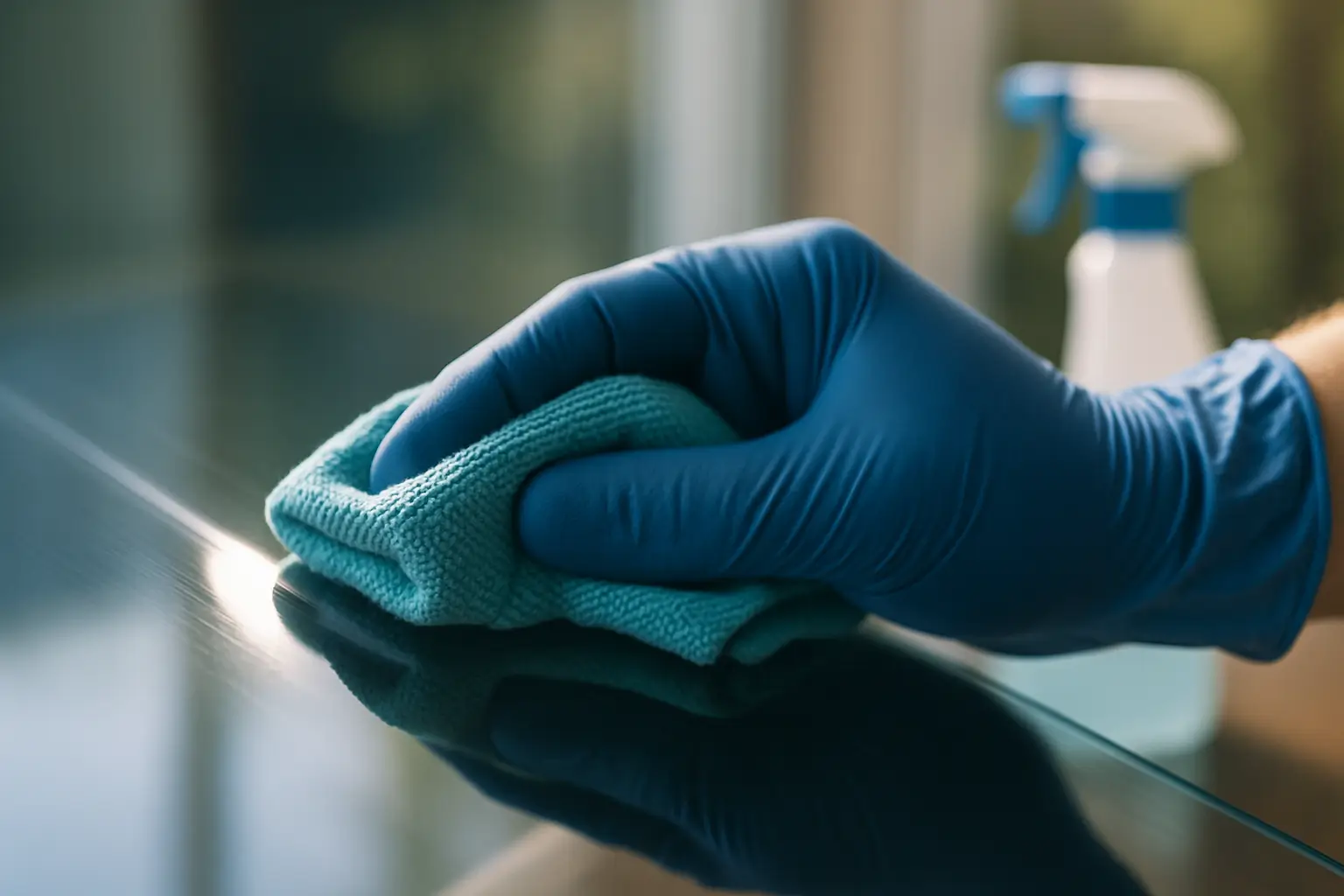 Boya sökücü sprey uygulamasından önce yüzey kontrolü Boya sökücü sprey öncesi cam yüzeyin çiziksiz kontrolü