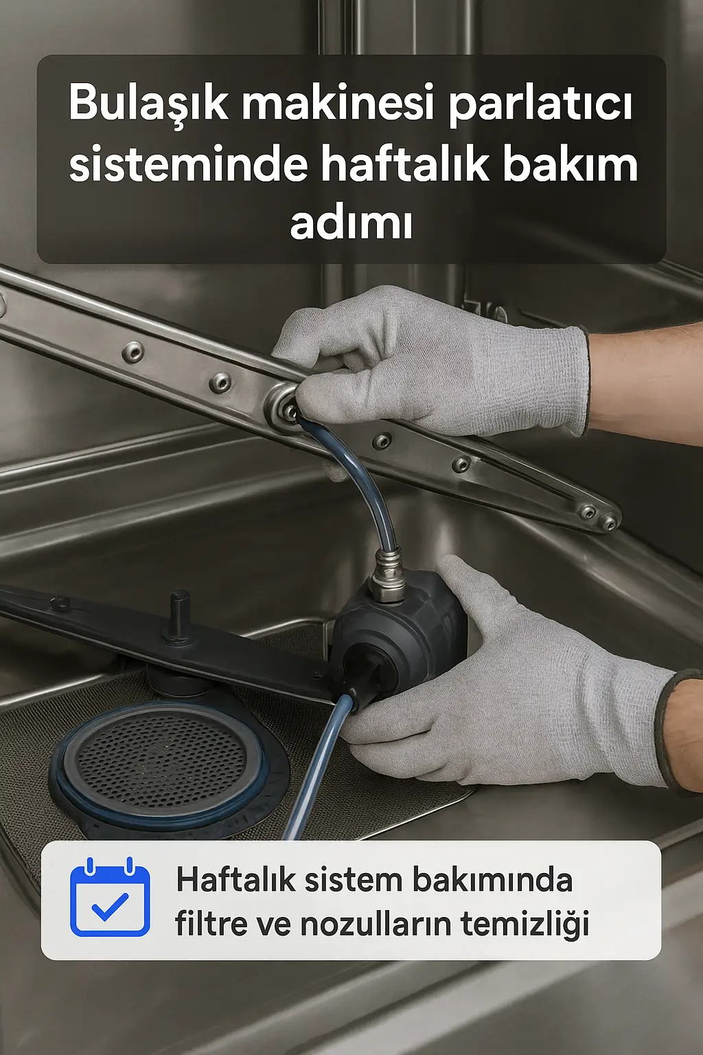 Nozul temizliği ve bakım işlemi