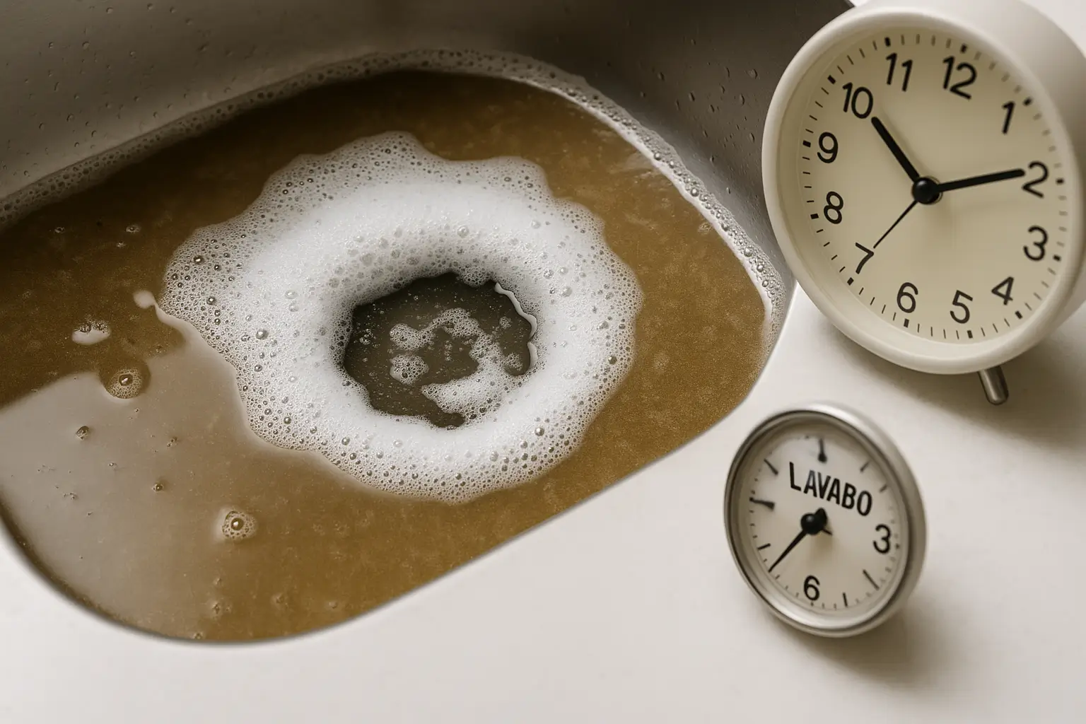 Lavabo açıcı sonrası bekleyiş süreci Lavabo açıcı uygulamasından sonra bekleme süresi