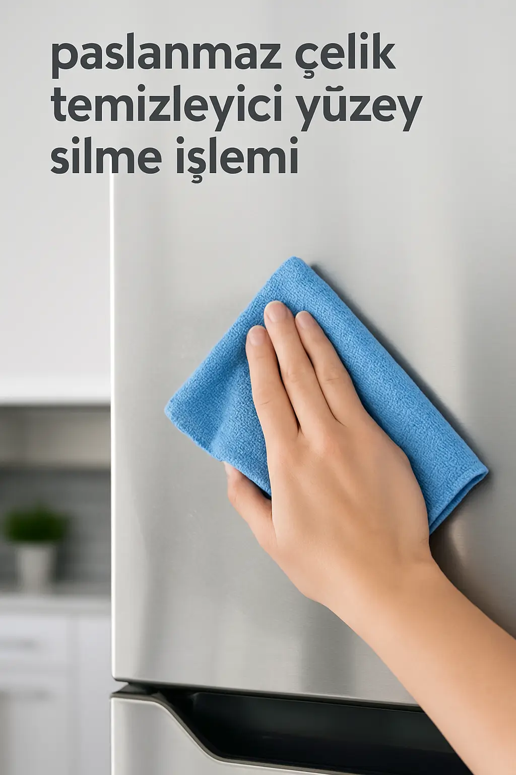 paslanmaz çelik temizleyici yüzey silme işlemi paslanmaz çelik temizleyici ile silme