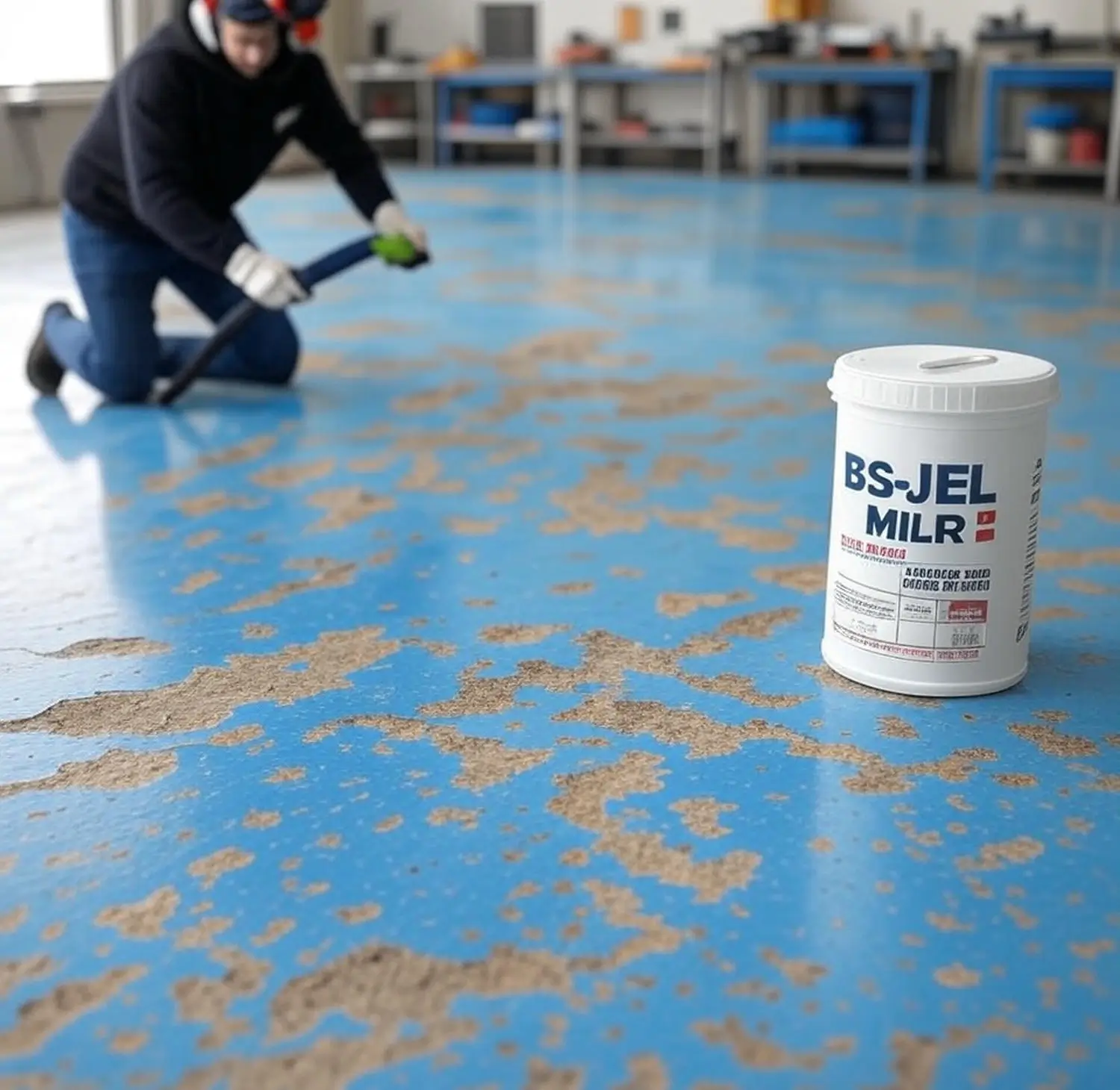 Epoksi boya sökücü uygulaması öncesi yüzey hazırlığı