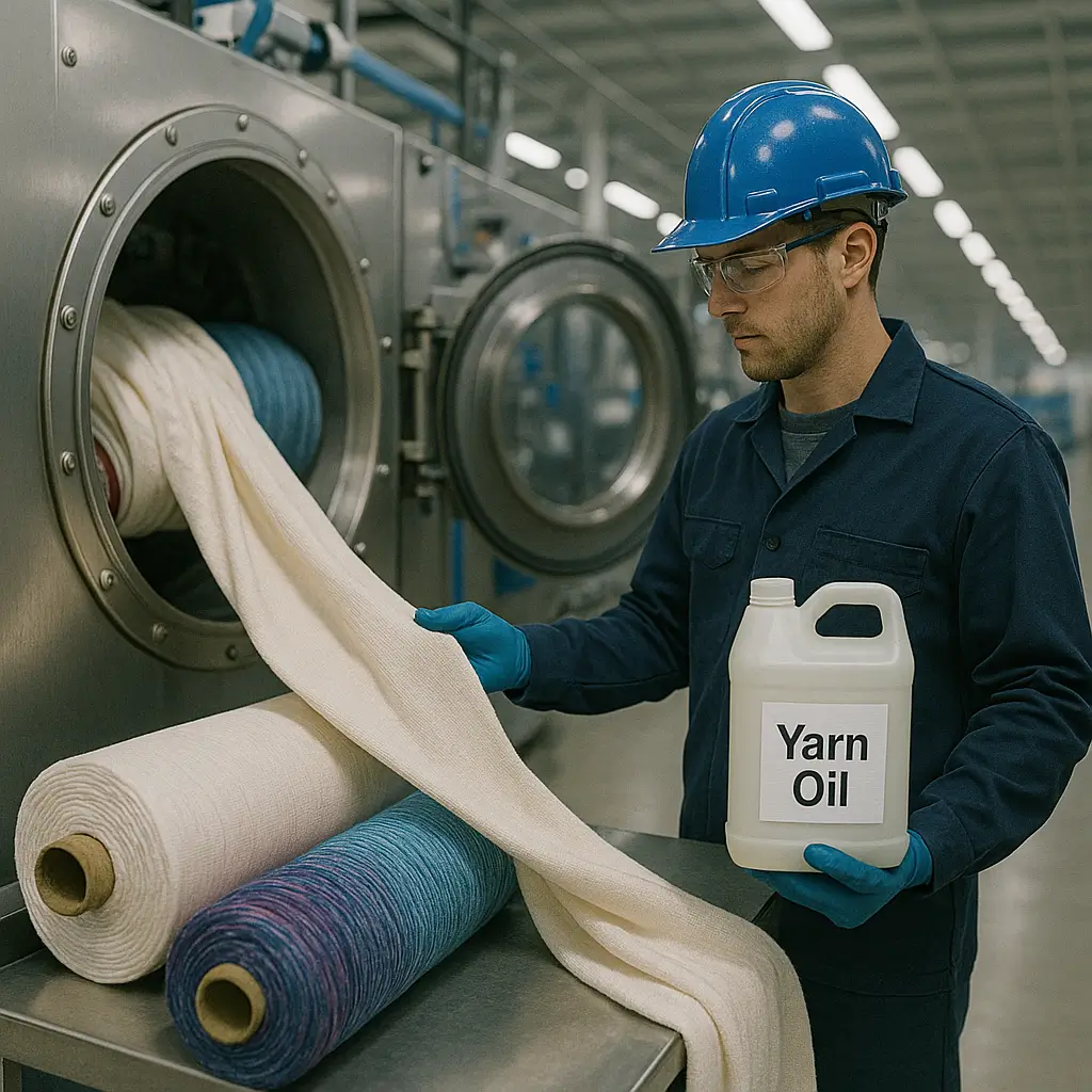 Yarn Oil kullanılarak üretilmiş kumaşın kolayca yıkanması