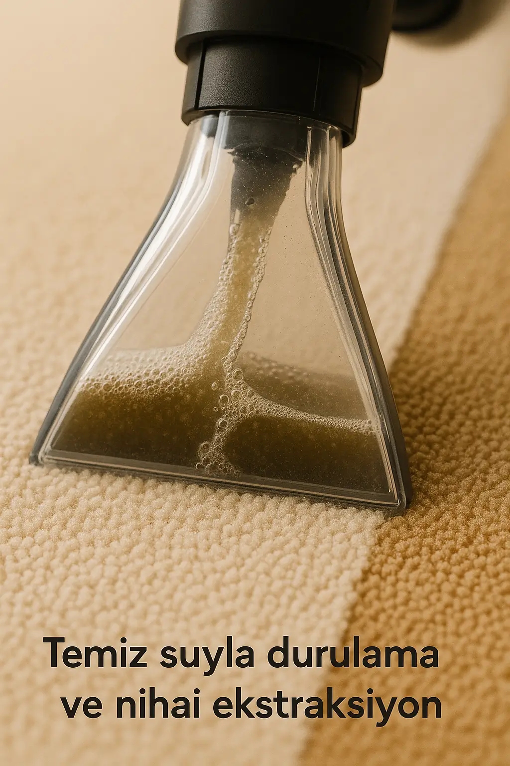 Durulama ve nihai ekstraksiyon işlemi