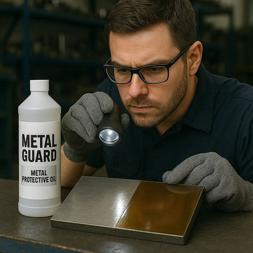 METALGUARD koruma tabakasının periyodik olarak kontrol edilmesi