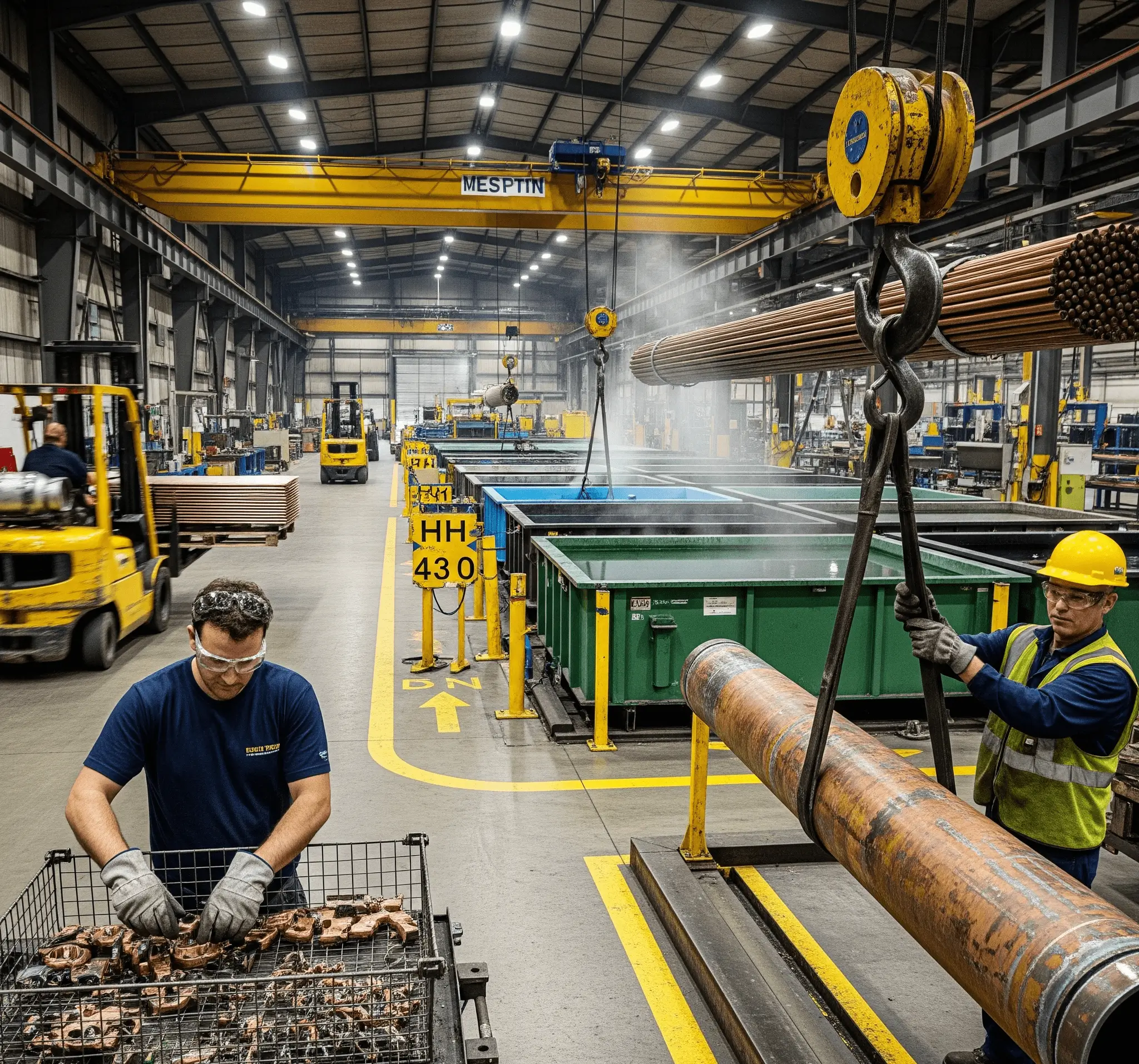 Parçaların sepete yerleştirilmesi