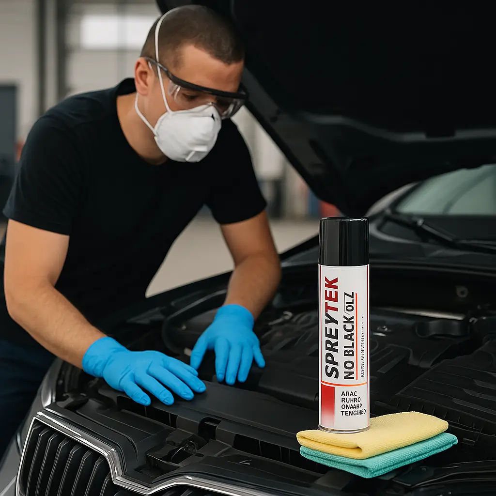 NOBLACK motor temizliği öncesi hazırlık ve güvenlik önlemleri