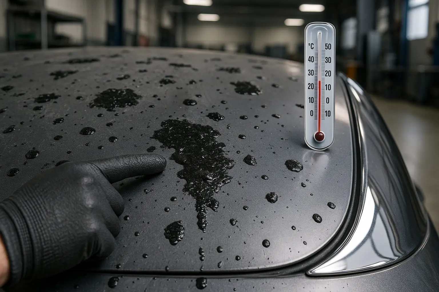 ZiFTiXiR Zift Temizleyici Kullanılacak Yüzey Kirliliğini Belirleyin ZiFTiXiR Zift Temizleyici uygulanmadan önce yüzeydeki kirin ve zift yoğunluğunun tespiti