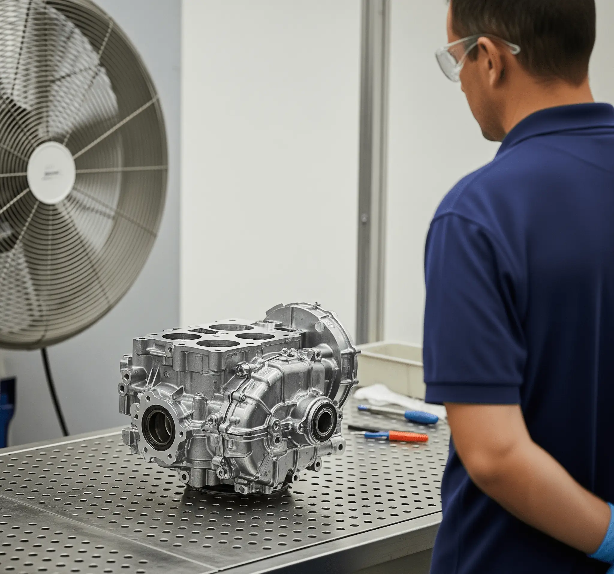 Q11 ile temizlenen parçaların kuruması Temizlenen parçaların kendi kendine kuruması