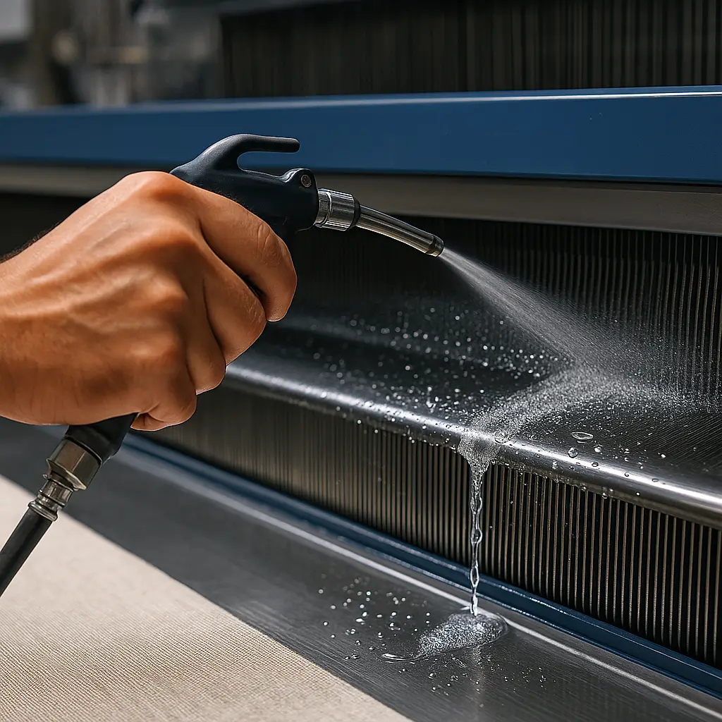 MAKTEM uygulama sonrası durulama ve kurutma