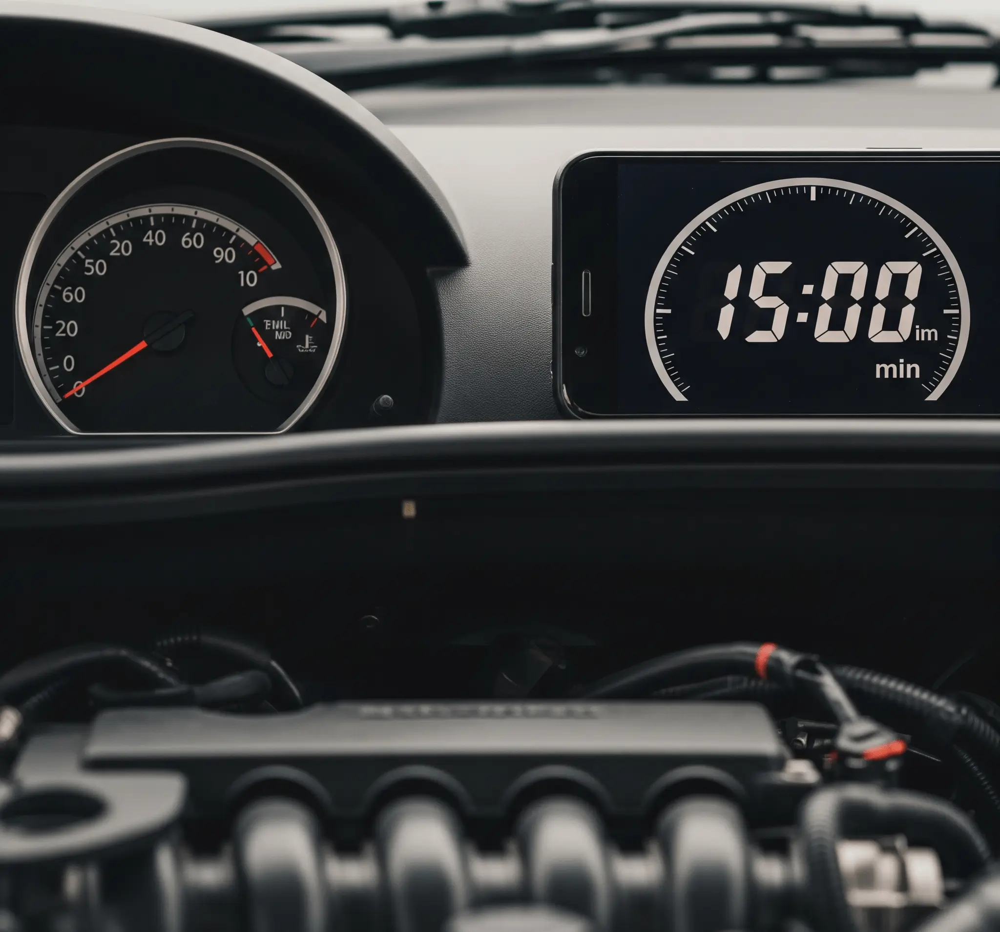 MOTORADC uygulaması sırasında motorun çalıştırılması