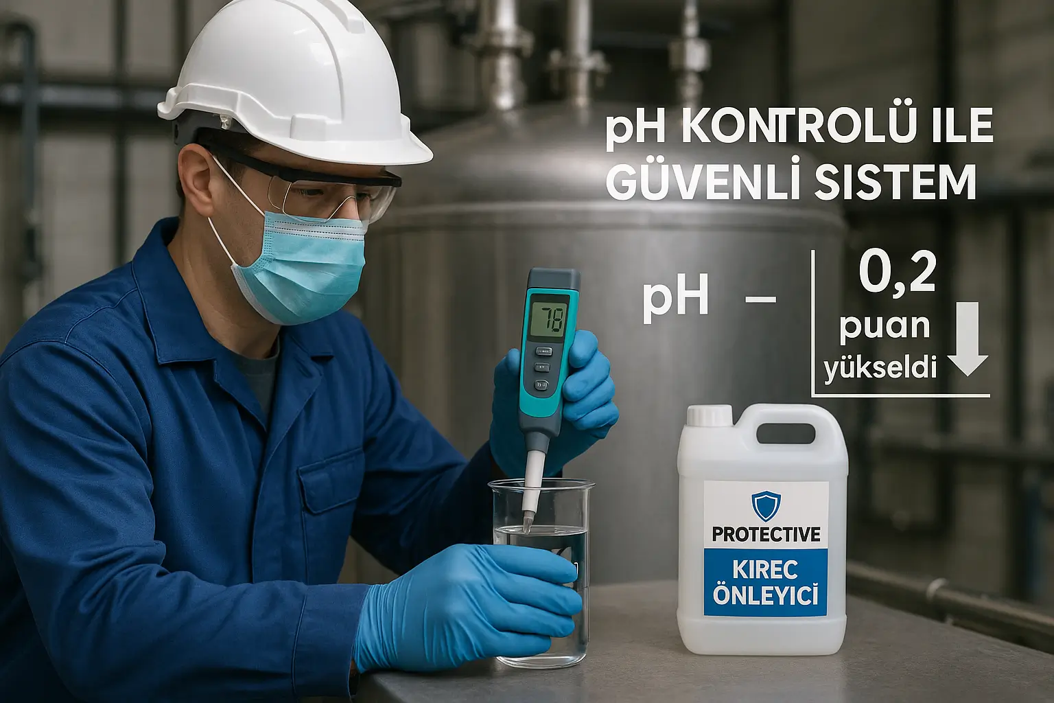 Endüstriyel sistemde pH ölçümü ve su analizi nasıl yapılır?