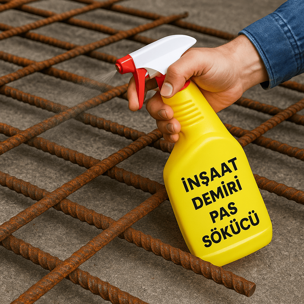 inşaat demiri pas sökücü