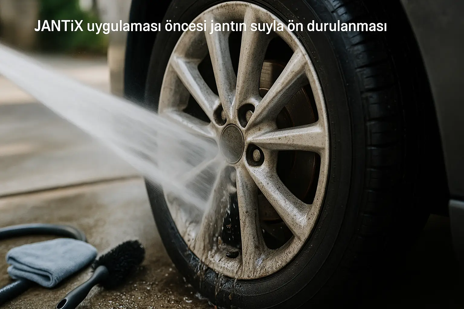 Jantların su ile ön durulanması