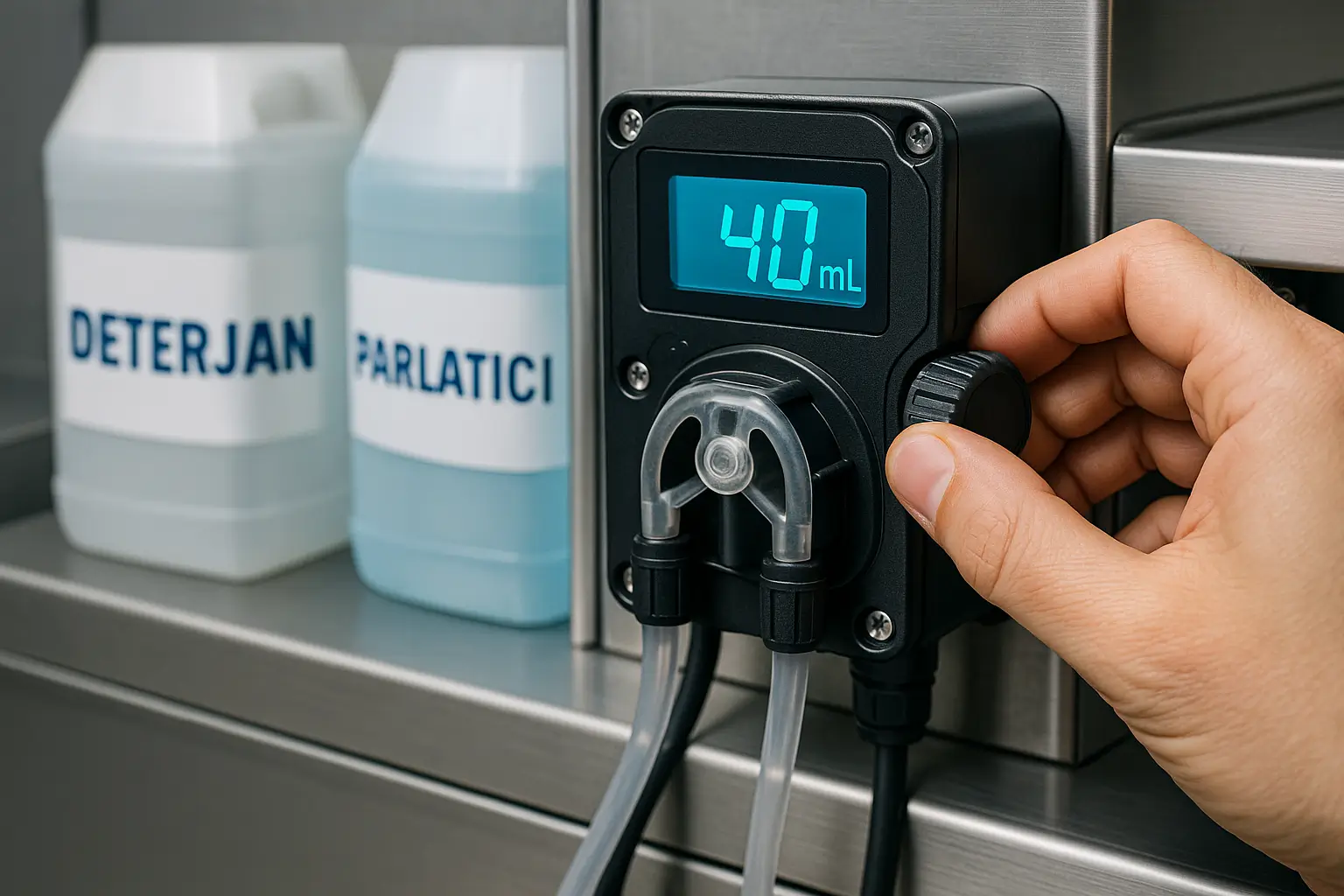 Dozaj pompası ayarı