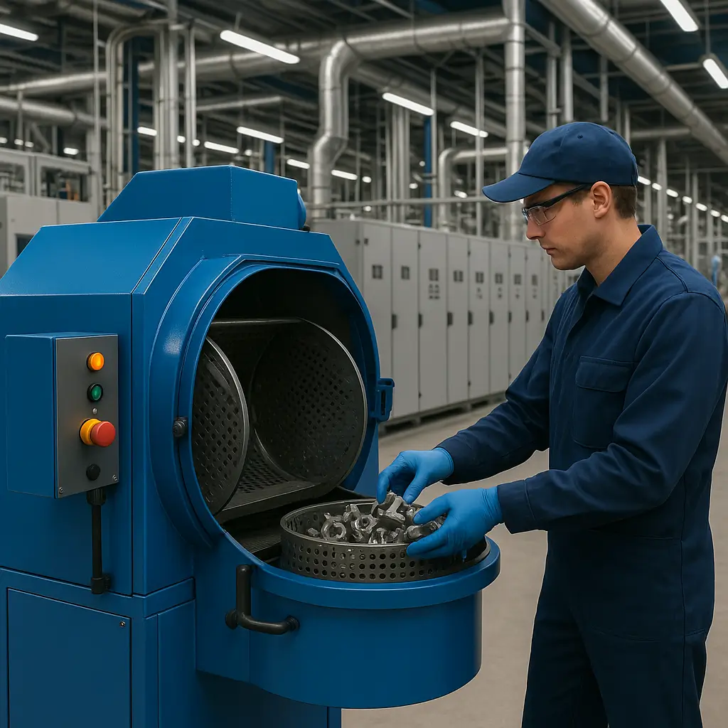 Endüstriyel yüzeyi hazırlamak için toz ve kir temizliği