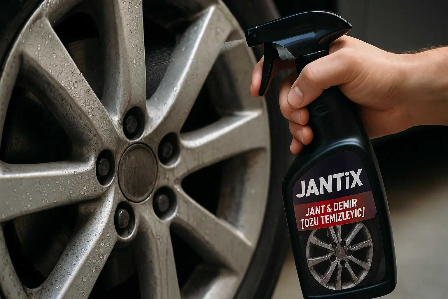 JANTiX spreyi janta uygulanması