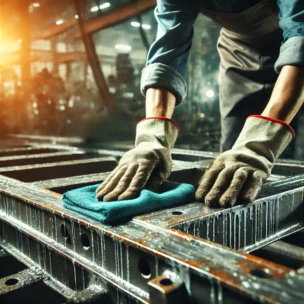 METALON-M konsantre fosfat ile pas ve yağ temizleme