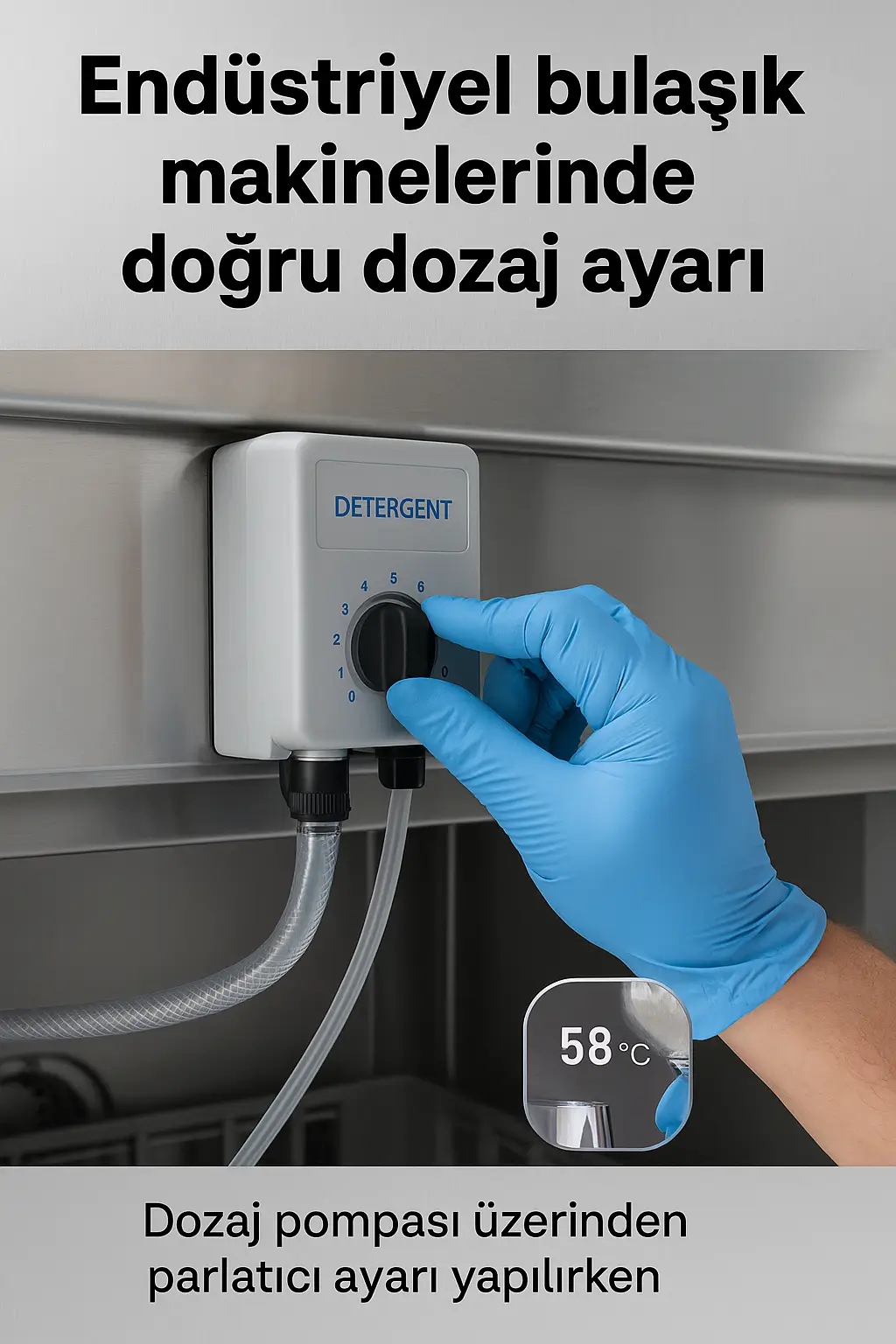 Dozaj pompası ayarı