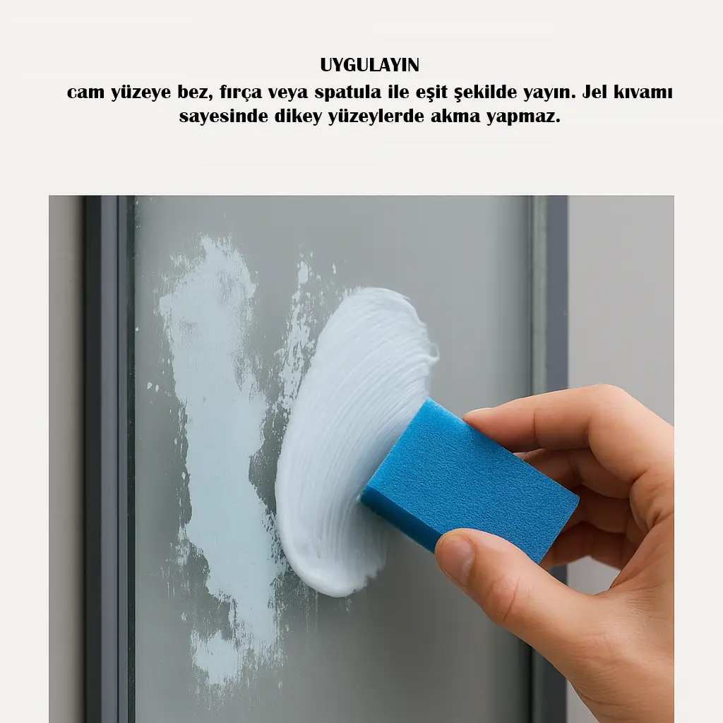 Camrem jel uygulama aşaması