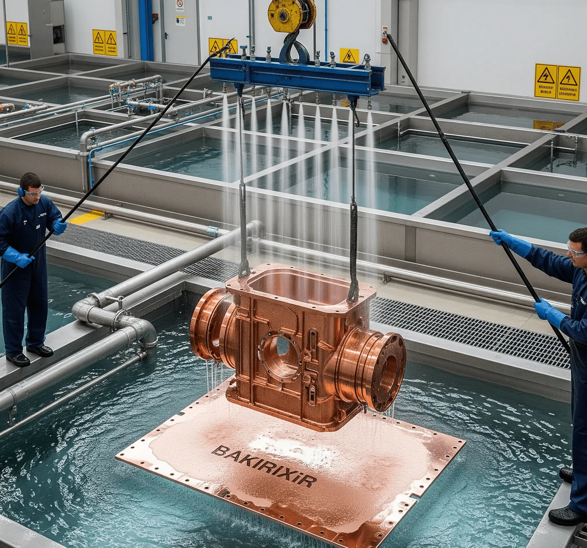 Parçanın sudan geçirilerek durulanması