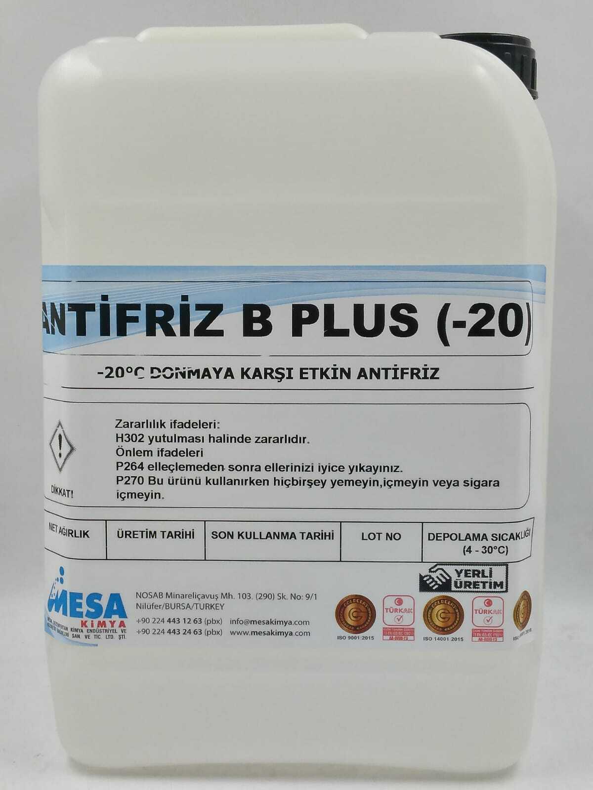 Antifiriz B Plus - 20 