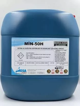 Endüstriyel kireç çözücüler fiyatları Min50H 30 kg