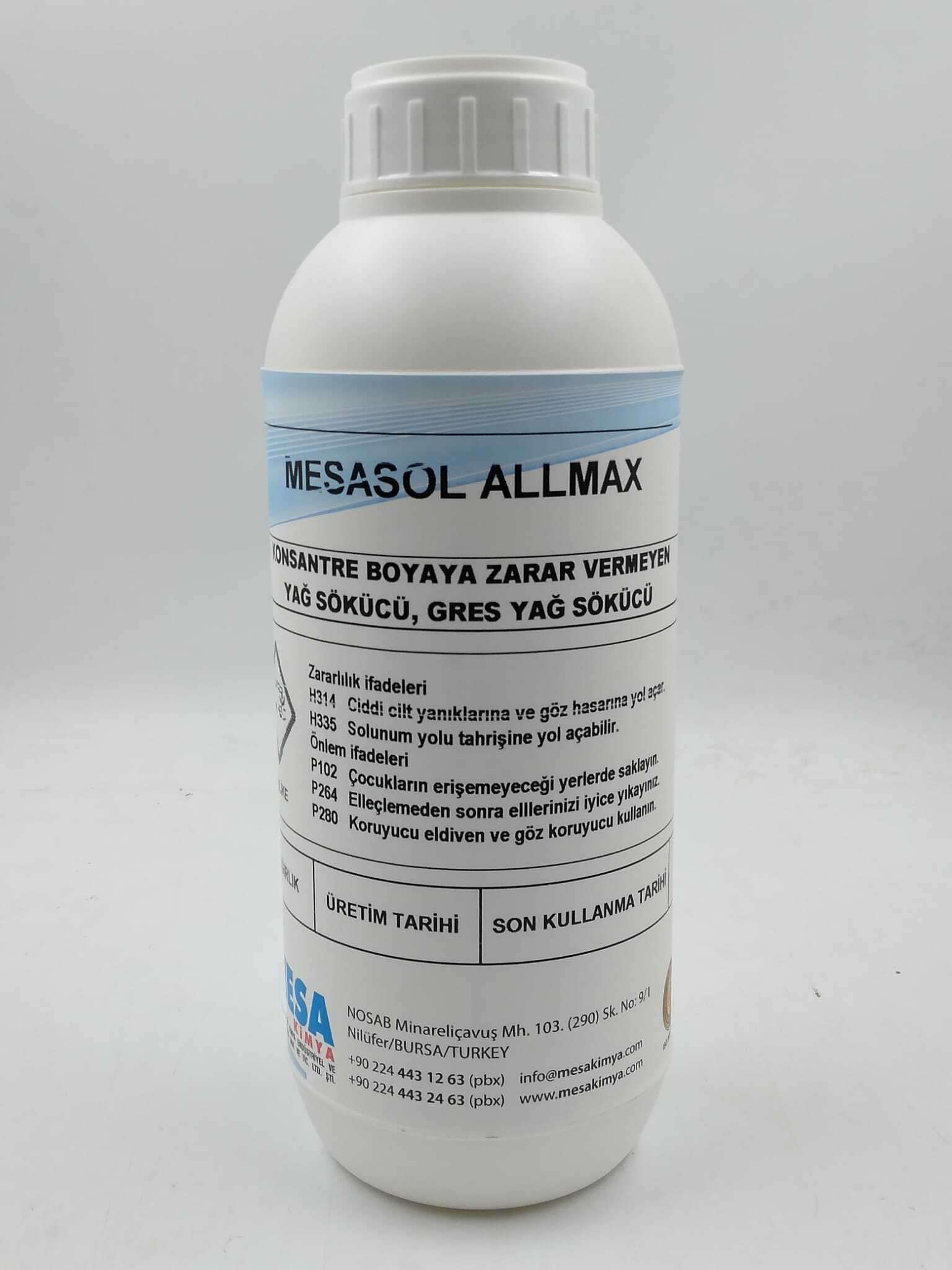 Alüminyum dış cephe temizliği MESASOL ALLMAX