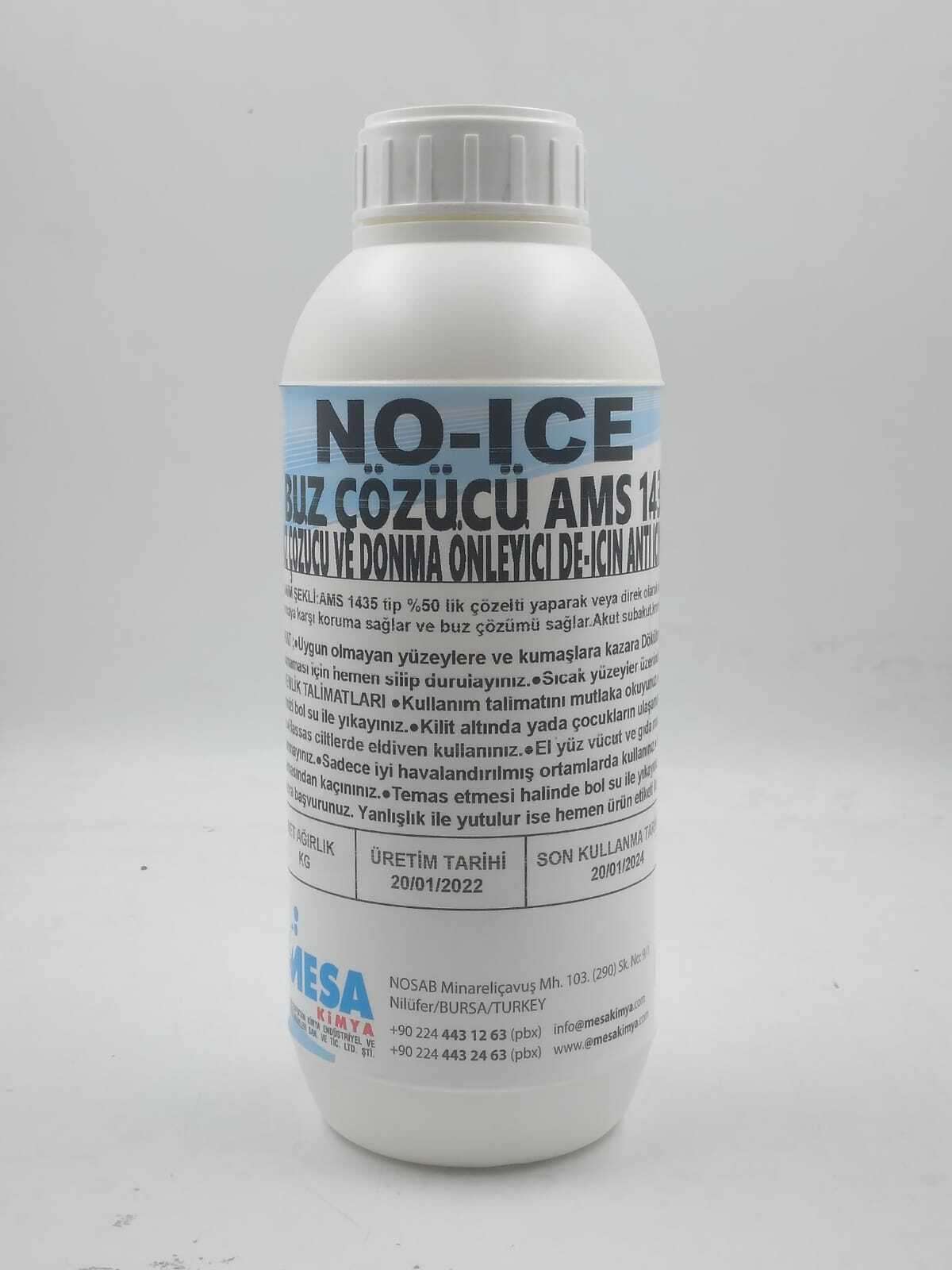 Potasyum Asetat Sıvı Yol Pist Buz Çözücü Buz Önleyici Noicep
