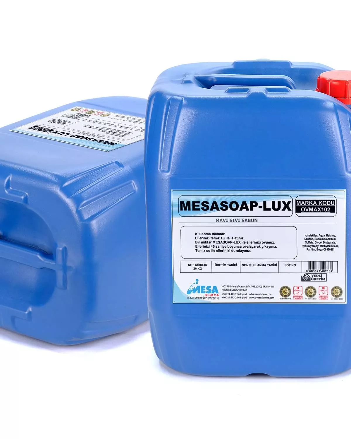 Mesasoap-lux mavi sıvı sabun fiyatları