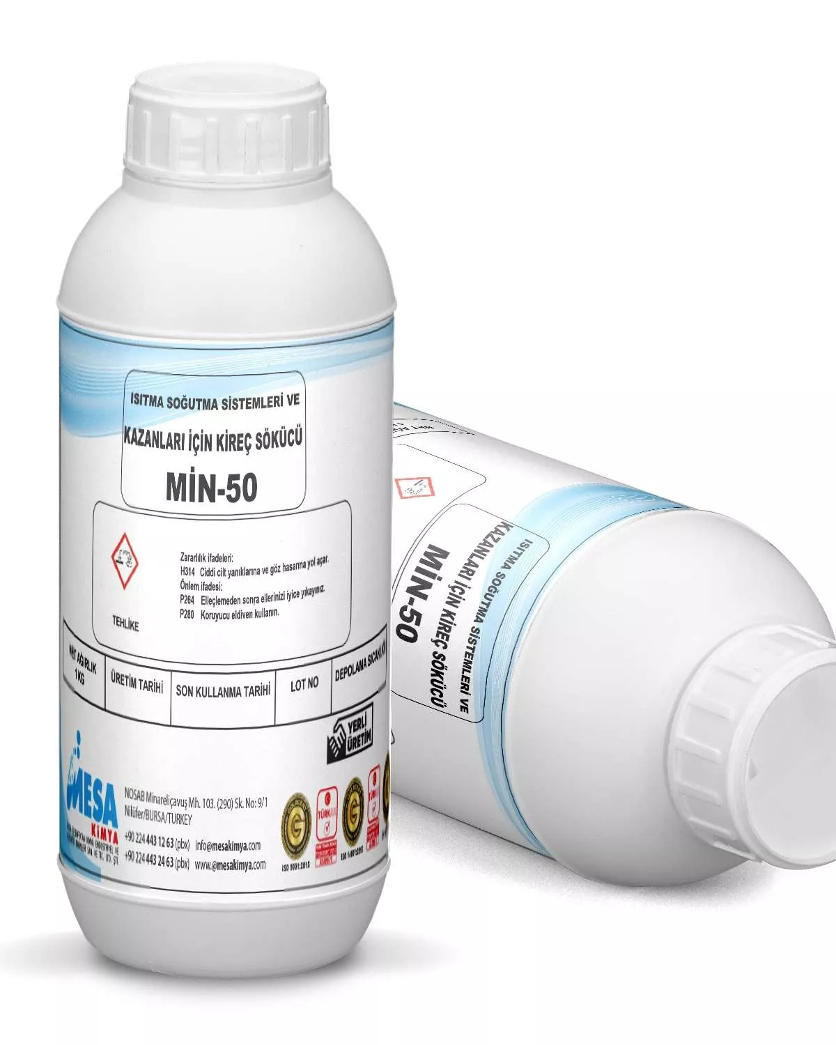 Kireç sökücü asit Min50-30 kg