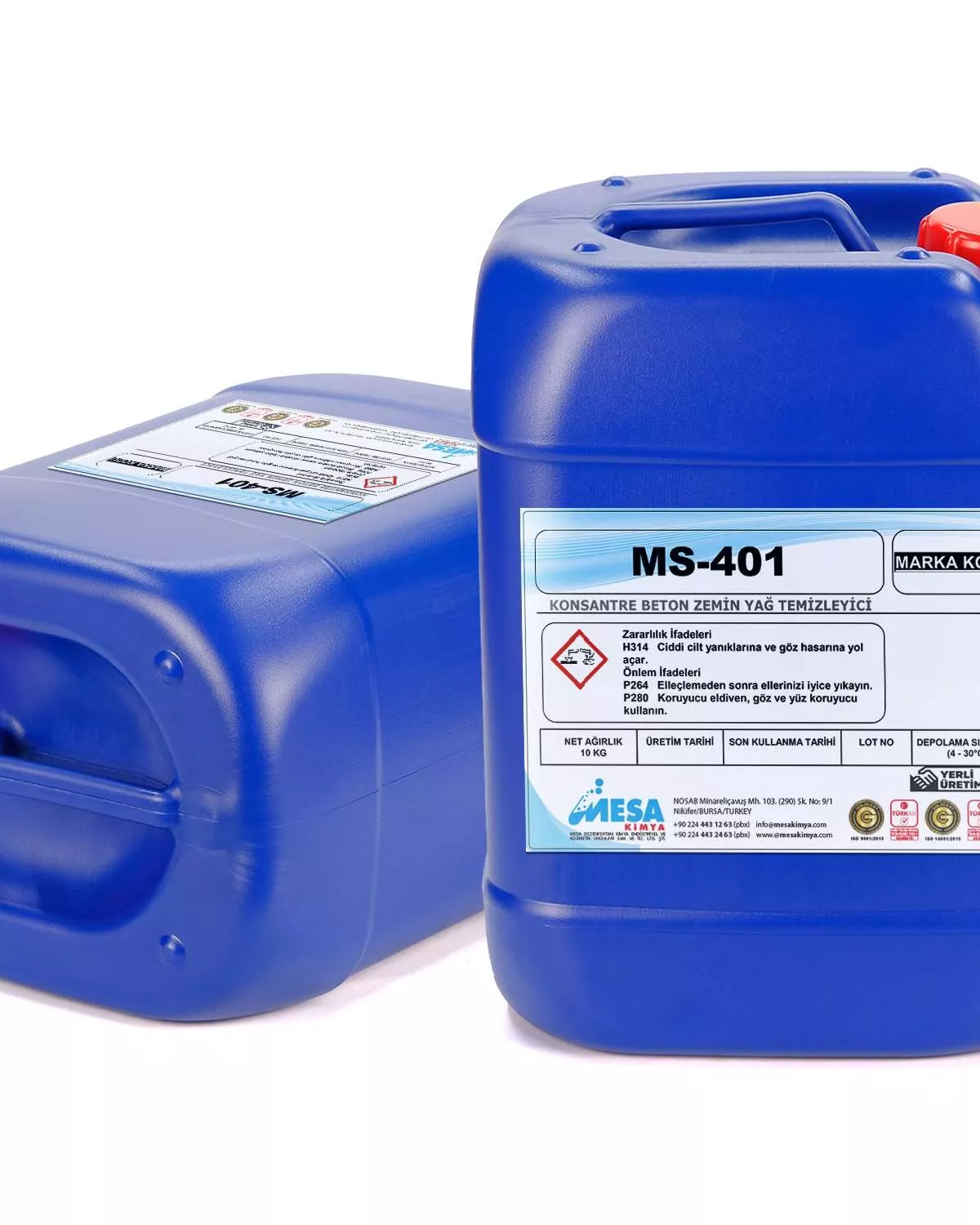 Beton zemin yağ temizleyici MS-401