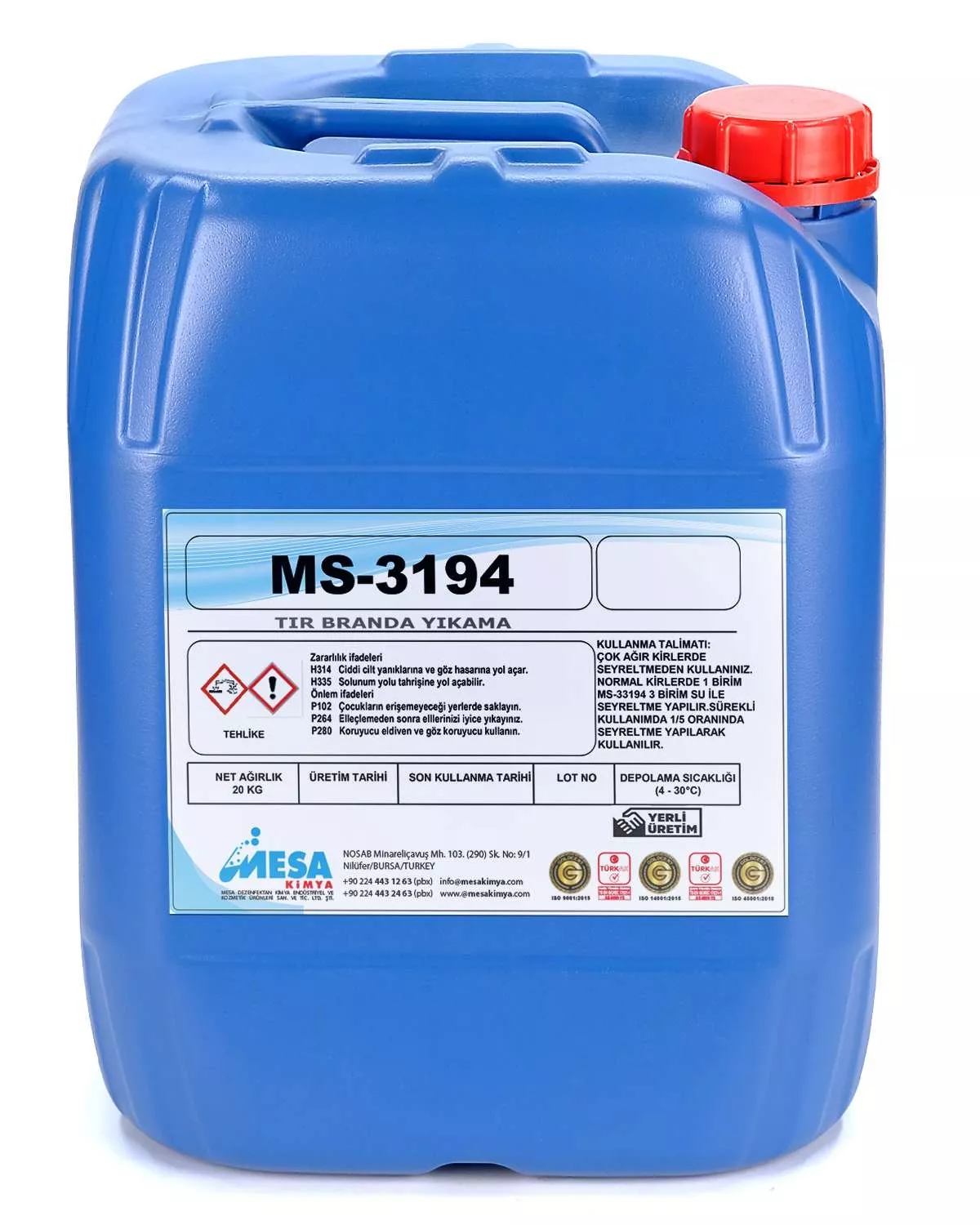 Tır branda temizliği nasıl yapılır MS-3194