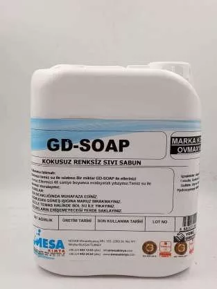 Kokusuz Renksiz Sıvı Sabun Gd-Soap 